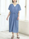 カシュクール風ワンピース 型紙 フリーサイズ【ブティック社/型紙/大人服/パターン/縫い代付き/ワンピース/レディース/ソーイング/カジュアル/フリーサイズ/か...
