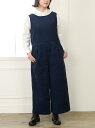 ワイドシルエットのサロペット 型紙 S M L LLサイズ【ブティック社/型紙/大人服/パターン/レディース/縫い代付き/4サイズ/ソーイング/かんたん/おしゃ...