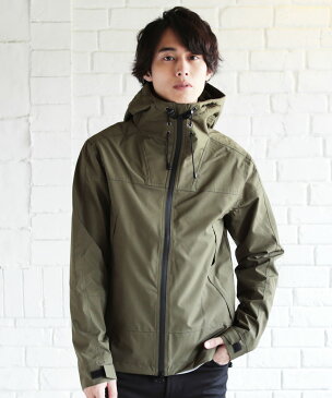 マウンテンパーカー メンズ 春 春服 防寒 防風 マンパ 撥水 ストレッチ ブランド ジャケット ウィンドブレーカー ブルゾン オリーブ ネイビー ブラック チャコール バイカラー ポリエステル ポリウレタン 伸縮性あり