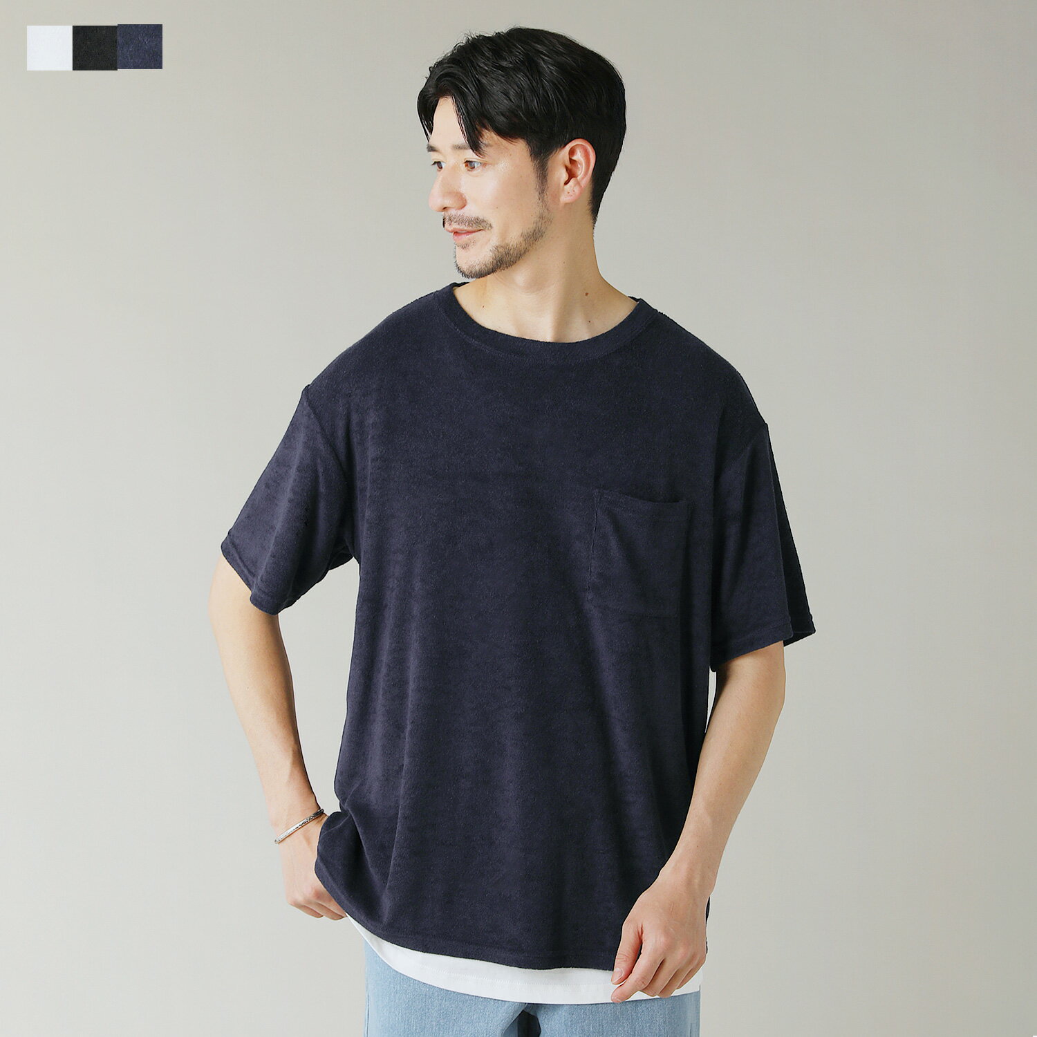 【 】core logo tape クルーネック タオル地 Tシャツ 楽天市場】タオル地(Tシャツ・カットソー|トップス):メンズ
