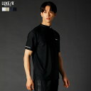 【セットアップ対応】 ゴルフウェア カットソー Tシャツ メンズ 夏 夏服 ゴルフ 接触冷感 吸水 伸縮 速乾 ナイロン ハイネック スポーツ トレーニング 半...