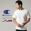 楽天Sputnicks（スプートニクス）メンズ tシャツ おしゃれ Champion チャンピオン 白tシャツ 白 ブランド ビッグシルエットtシャツ ビッグt 半袖 無地 トレンド 人気