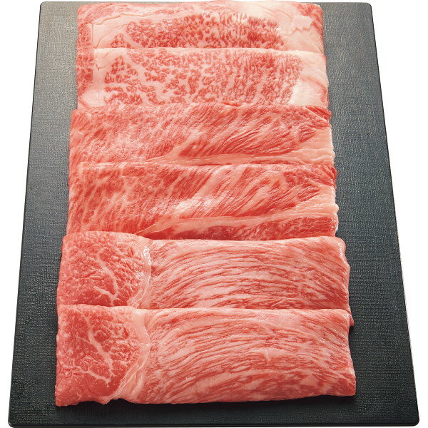 2023お歳暮【メーカー在庫限り】23-1025-513 近江牛　ロース・肩ロース・モモ　すき焼き食べ比べセット（計420g）OSKT-100Fすき焼き食べ比べ2423704000509のサムネイル