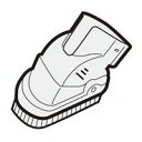 【返品交換不可/メーカー在庫限り】シャープ(SHARP) 掃除掃除機用スグトルブラシ(1個)2179360790 FCATPA040VBKA(2)