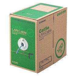 ڥ᡼߸˸¤ۥ쥳 LD-CT2/BU100/RS RoHSбLAN֥/CAT5E/100m/֥롼/ʰץѥå4953103460225