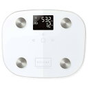 【メーカー在庫限り】 エレコム ELECOM HCS-FS03WH エクリア体組成計 FS03シリーズ ホワイト4549550179720
