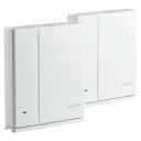 【メーカー在庫限り】エレコム ルーター親機+中継器セット WMC-2HC-W 4549550160438
