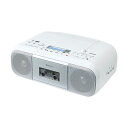 【メーカー在庫限り】東芝(TOSHIBA) TY-CDH9(S) 便利なイントロ選曲を搭載した高音質で多機能便利なリモコン付きのCDラジカセ4560158876...