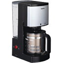 東芝 【メーカー在庫限り】東芝（TOSHIBA）コーヒーメーカー HCD-6MJ(K) 4904550913284