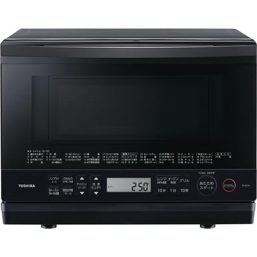 ★納期：約1か月予定【メーカー在庫限り】東芝（TOSHIBA） ER-XD70(K) オーブンレンジ 石窯ドーム 26L ブラック 4904530112737