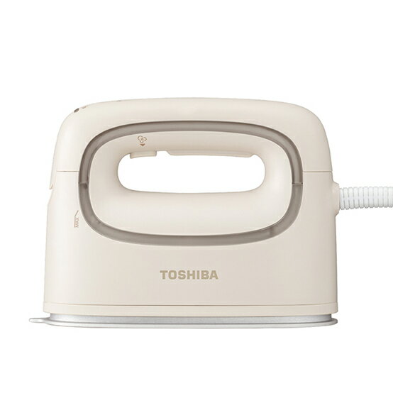 メーカー在庫限り 東芝(TOSHIBA) コード付き衣衣類スチーマーLa・coo-S TAS-V70(N)ベージュ 4904530128530