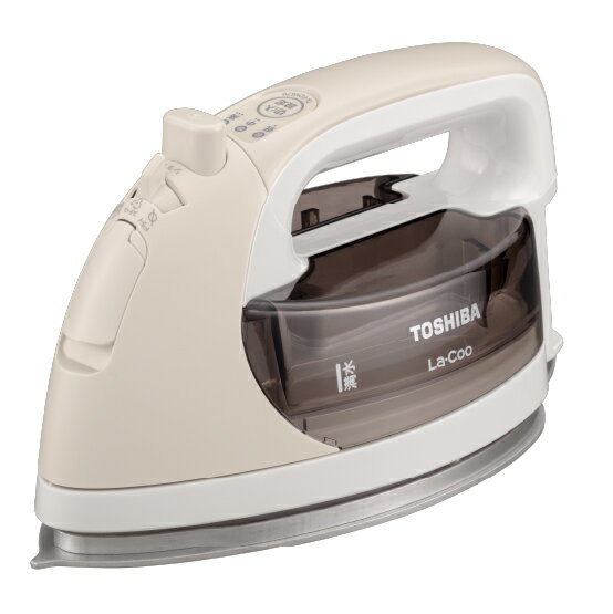 【メーカー在庫限り】東芝(TOSHIBA) TA-FDX670(N) ベージュ コードレスアイロン 美(ミ)ラクルLa・Coo ラクー 490453012908...