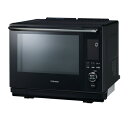【メーカー在庫限り】東芝(TOSHIBA) 石窯ドーム過熱水蒸気オーブンレンジ ER-D3000A(K) グランブラック 4904530125881 ER-D3...