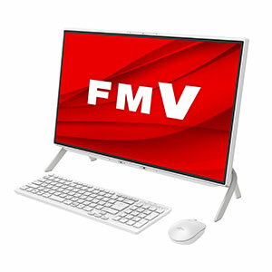 【メーカー在庫限り】富士通デスクトップパソコン FMVF60G3W ESPRIMO FH60/G3 23.8型ワイドフルHD/Windows 11 Home/Core i5-1135G7/4GB×2/約512GB SSD/office付き