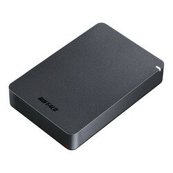 【メーカー在庫限り】バッファロー HD-PGF-Aシリーズ HD-PGF4.0U3-GBKA USB3.1(Gen.1)対応 耐衝撃ポータブルHDD 4TB 4981254050286