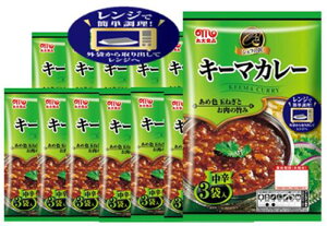 丸大食品 シェフの匠 キーマカレー(中辛）【レンジ対応】135g 3食×12袋 ●メーカー直送の為 包装不可4902715595009