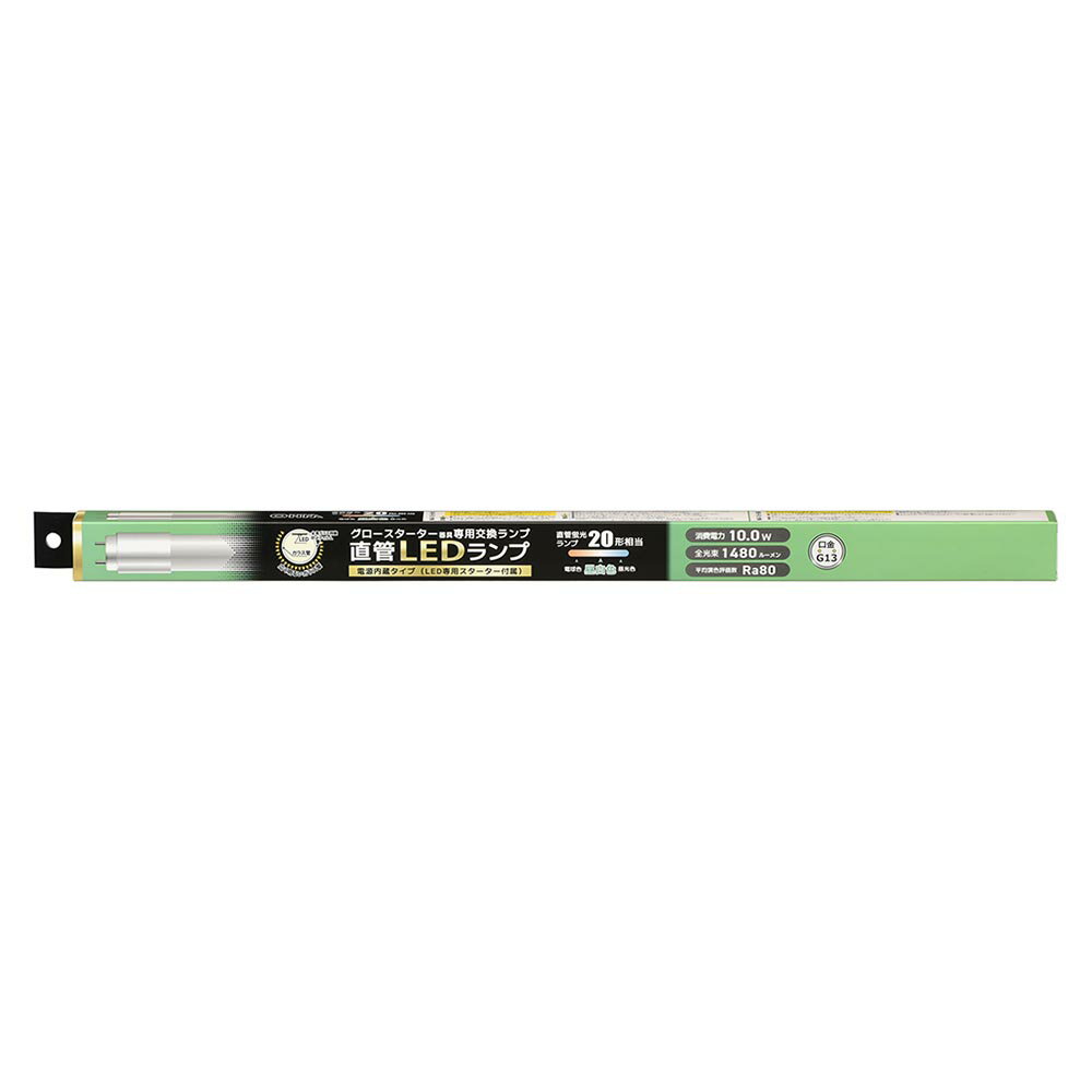 乐天商城 - 【メーカー在庫限り】オーム電機 06-4911 LDF20SS・N/10/14 7 直管形LEDランプ 20形/昼白色1480lm/10W/片側給電 4971275649118