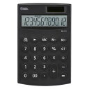 【メーカー在庫限り】 オーム電機 07-8833 12桁卓上電卓(2電源/ブラック)KCL-115 4971275788336(2)