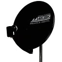 ★納期:約1週間【メーカー在庫限り】 日本アンテナ 14-2821 4K8K対応BS・110°CSアンテナ(φ0.45m/オフセット型/ブラック)45SRLB 4962736822379