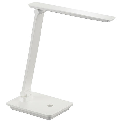 【メーカー在庫限り】 06-3701 LEDデスクランプDS-LS24DSM-W （600lm/昼白色/ホワイト）4971275637016