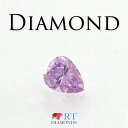 カラーダイヤモンド 0.13ct FANCY VIVID PINKISH PURPLE I-1