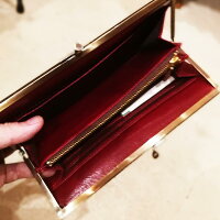 レザーがま口財布HAWKCOMPANYホークカンパニーがまぐちがま口イタリアンレザーカラフル財布長財布ロングウォレットメンズレディースユニセックス男女兼用FAUCON3425カジュアル牛革皮派手プレゼントかわいいおすすめ人気世田谷ベース
