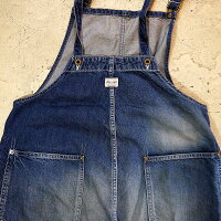 Johnbullジョンブルオーバーオールデニムパンツオールインワンメンズ日本製アウターボトムスワーク系ジーパンジーンズユーズド加工作業服アメカジ人気売れ筋生地綿コットン100%あおブルーかわいいおすすめ人気服衣装サロペット