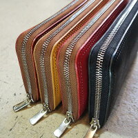 栃木レザーラウンドジップ財布メンズレディース長財布レザー財布小銭入れカードケース財布YKKエクセラファスナー栃木レザー本革カード入れ財布かわいい人気服デザインおしゃれファッション通販pa-22