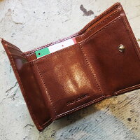 イタリアンレザーミニ財布ウォレットレザー財布セカンド財布コンパクト財布極小コインケースイエローカラフル送料無料ブランドおすすめサイフカード入れ三つ折り財布小銭入れ本革メンズレディースユニセックスオシャレミニマリスト世田谷ベース