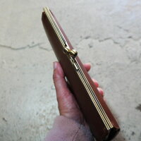 イタリアンレザーがま口財布がまぐち財布ウォレットガマグチレザー財布がま口長財布コインケースイエローカラフル送料無料ブランドおすすめサイフカード入れ小銭入れ本革メンズレディースユニセックスオシャレ