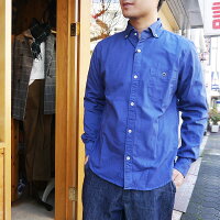 BARNSバーンズオックスフォードシャツメンズシャツボダンダウンシャツ白ネイビーバーンズアウトフィッターズ日本製コットンbr-4965nBARNSOUTFITTERS人気服世田谷ベース