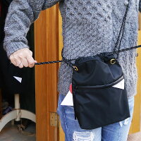 LIVERAL リヴェラル 巾着 ショルダーバッグ 巾着バッグ リベラル L4008 Enjyu sacoche 日本製 Super water repellent bag 巾着 サコッシュ バッグ　鞄 メンズ　レディース 男女兼用 リフレクター おすすめ 世田谷ベース