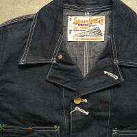 SUGERCANEデニムカバーオールシュガーケーンデニムジャケットカバーオールワークジャケットワークコート日本製ジージャンGジャン東洋エンタープライズsc14371アメカジコーデ世田谷ベース