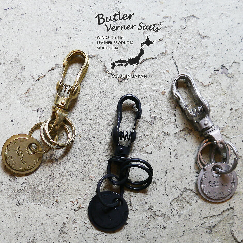 Butler Verner Sails キーホルダー バトラーバーナーセイルズ ギャップキーホルダー プラグギャップツール プラグキーホルダー GAPツール モーターサイクル ミニマリスト