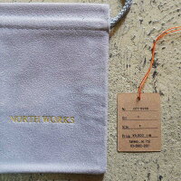 ブレスレットNORTHWORKSノースワークスBARNSバーンズアウトフィッターズコラボコラボレーションインディゴシェルビーズインディゴ染めBR-6968フックBARNSOUTFITTERS雑貨服飾アクセ小物スモールプレゼントアクセサリーメンズレディースかわいい