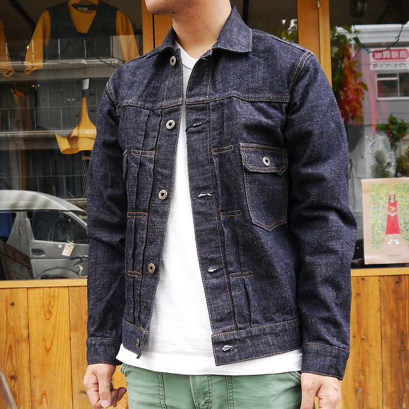 Japan Blue Jeans ジージャン メンズ ジャパンブルージーンズ 服 おすすめ デニムジャケット セルヴィッチ ｇジャン リジット セカンド 2nd インディゴ ジーンズジャケット 16 5oz コートジボワール コットン セルヴィッチ J かわいい おすすめ 人気 春 夏 秋 冬 服