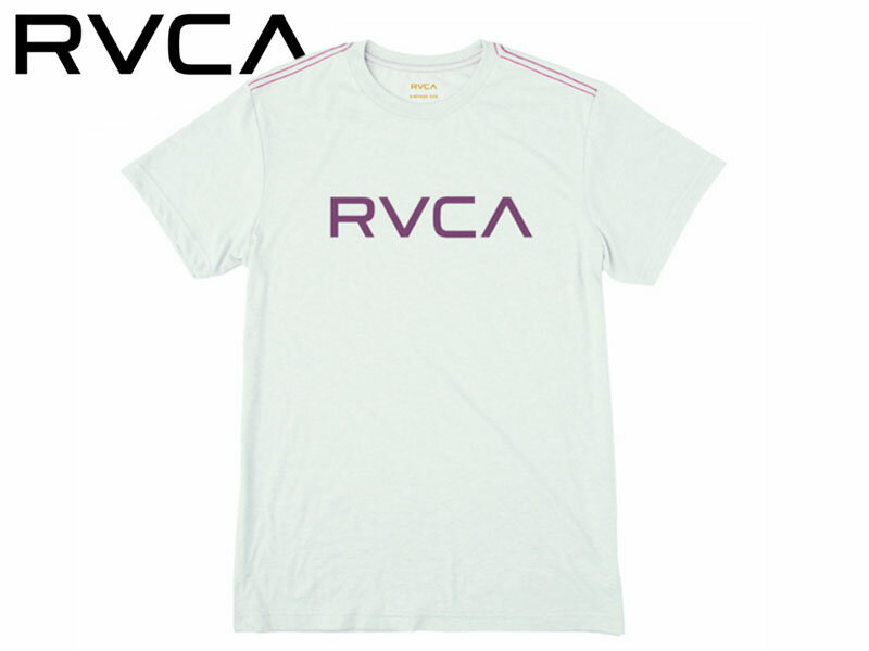 Rakuten - ☆RVCA【ルーカ】BIG RVCA T-SHIRT WHITE ホワイト Tシャツ 18864 [メンズ レディース スケボー ]