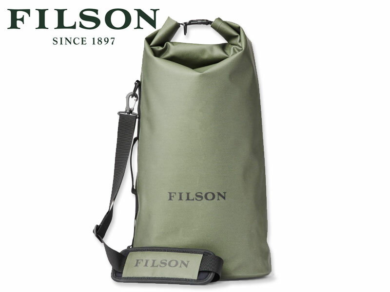 ☆FILSON【フィルソン】LARGE DRY BAG GREEN ラージ ドライ バッグ グリーン 18931 カバン メンズ レディース