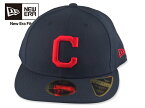 ☆NEWERA【ニューエラ】59FIFTY LOW PROFILE CLEVELAND INDIANS DARK NAVY クリーブランド・インディアンス ダークネイビー 19389[メンズ レディース]