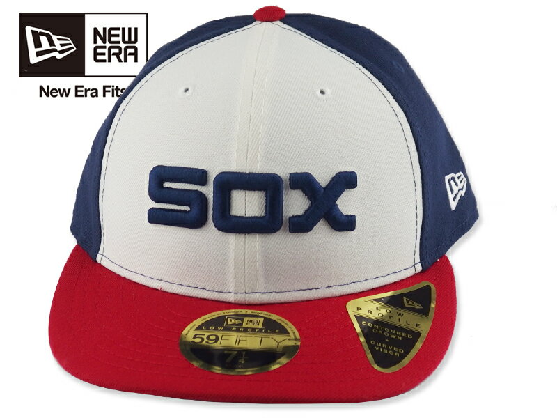 NEWERAڥ˥塼59FIFTY LOW PROFILE CHICAGO WHITE SOX RED/WHITE/ROYAL ۥ磻ȥå å/ۥ磻/ 19389 [ ǥ]