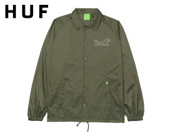 ハフ コーチジャケット レディース ☆HUF【ハフ】DROP OUT COACHES JACKET FOREST GREEN コーチジャケット フォレストグリーン 20306 [スケボー スケートボード メンズ レディース]