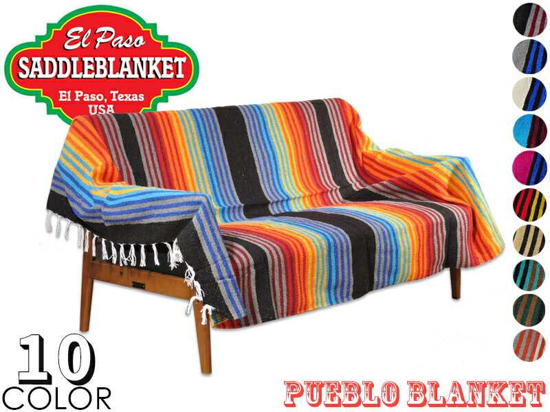 ☆PUEBLO BLANKET エルパソ プエブロ ブランケット ラグマット 20302