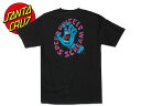 ☆SANTA CRUZ【サンタクルーズ】SCREAMING HAND SCREAM T-SHIRTS BLACK Tシャツ ブラック 20389 半袖 SKATE SK8 スケボー SUPREME 10P30Nov14