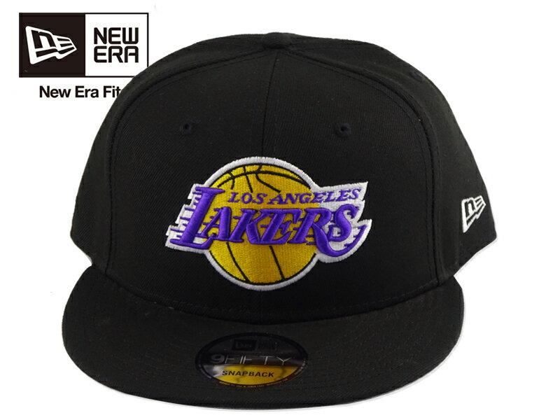 ☆NEWERA【ニューエラ】NBA 9FIFTY LOS ANGELES LAKERS BLACK ロスエンゼルス レイカーズ キャップ ブラック 19929[メンズ レディース]