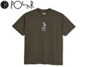 ☆POLAR【ポーラー】Shadow Tee Brown Tシ