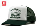 ☆TRUCK BRAND【トラックブランド】BEEF-G X13 SA14 S31 メッシュキャップ ダークグリーン/ホワイト 8730 SNAPBACK スナップバック アメカジ 帽子 メンズ レディース 14297 21321