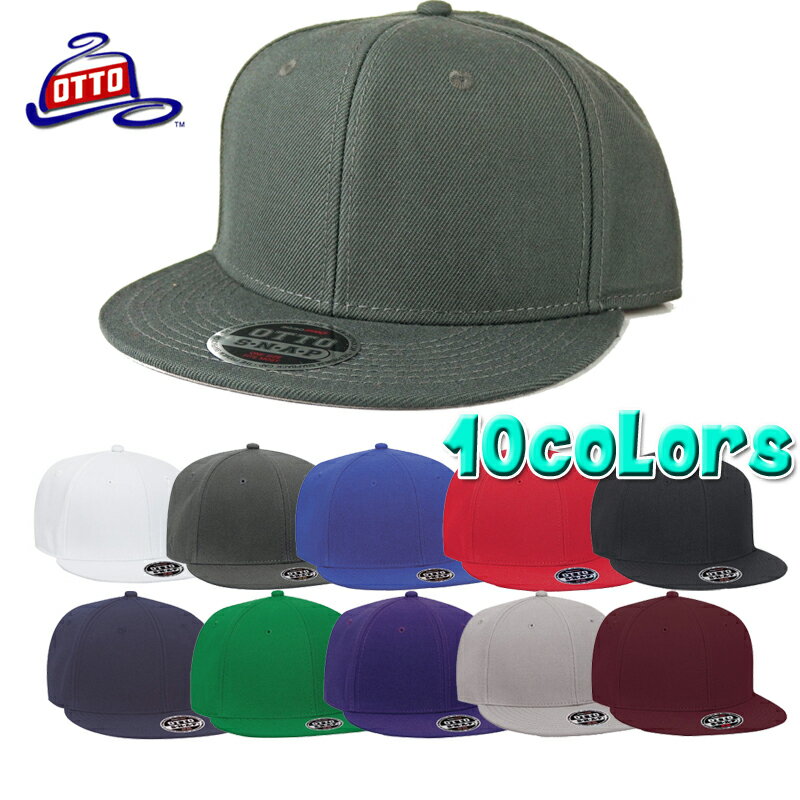 ☆OTTOWool Blend Flat Visor Pro Style Snapback Caps-125-978 ウールブレンド フラットバイザー プロスタイル スナップバック キャップ 14461 2016720738