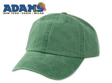 ☆ADAMS【アダムス】OPTIMUM-SOLID PIGMENT CAP FOREST GREEN ソリッド ピグメント キャップ フォレストグリーン 14575 [2016 メンズ レディース ストリートトレンド 流行]10P05Dec15