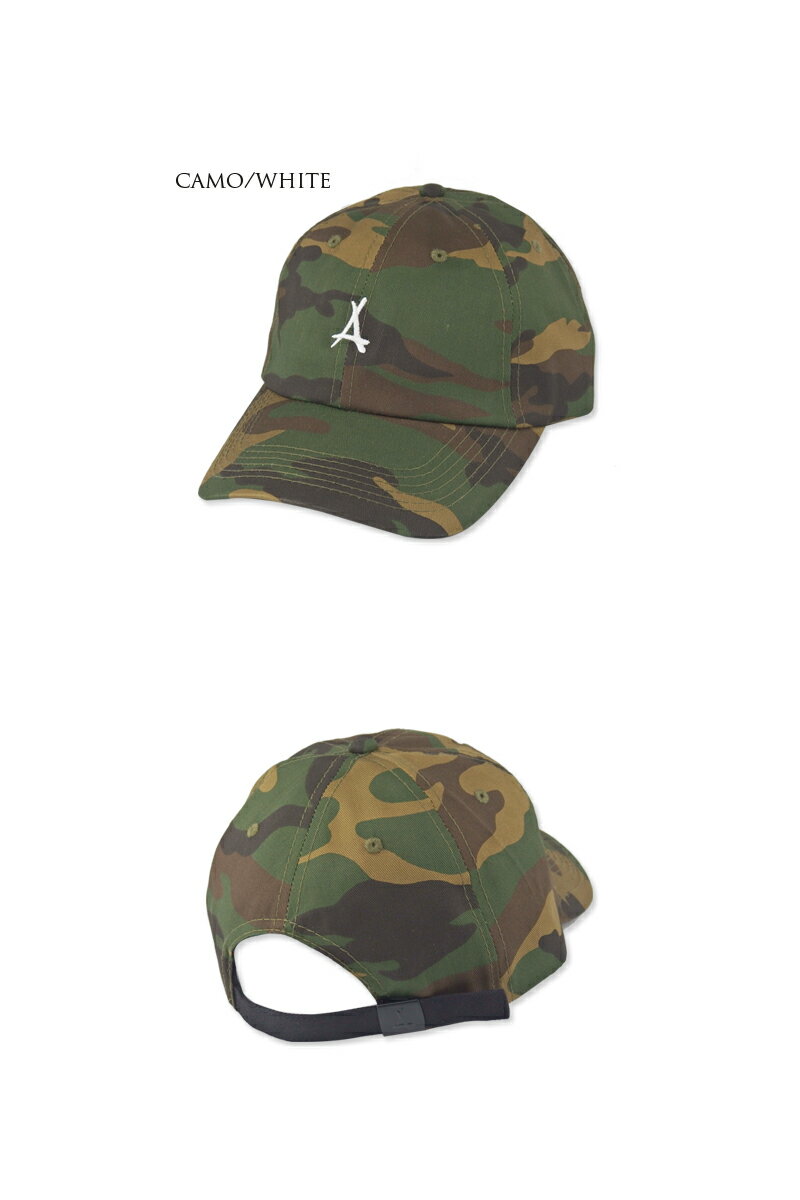 ☆ALUMNI【アラムナイ】LOGO DAD HAT CAMO/WHITE カモ/ホワイト 15693【送料無料】[メンズ レディース]