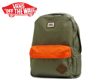 ☆【送料無料】VANS【バンズ】OLD SKOOL2 BACKPACK ARMY/FLAME オールドスクール バックパック アーミー/フレーム 11460 [リュック アウトドア bag バッグ 旅行 遠足 通学 通勤]10P26Mar16